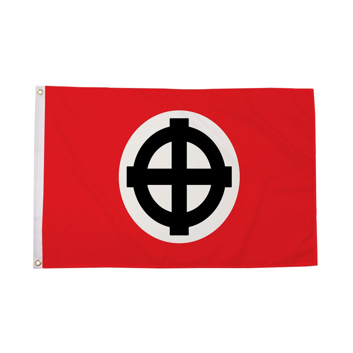 Flagmania Celtic Cross (Red) 3ft x 2ft Polyester Flag on white background