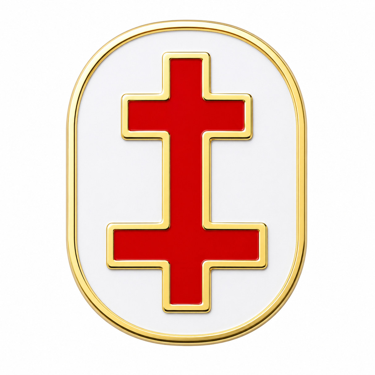 Freemasons Knights Templar Past Preceptor Lapel Pin Badge – 10mm x 9mm