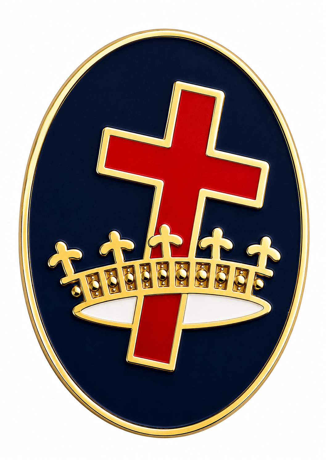 Knights Templar Freemason Masonic Lapel Pin Badge – 17mm x 14mm