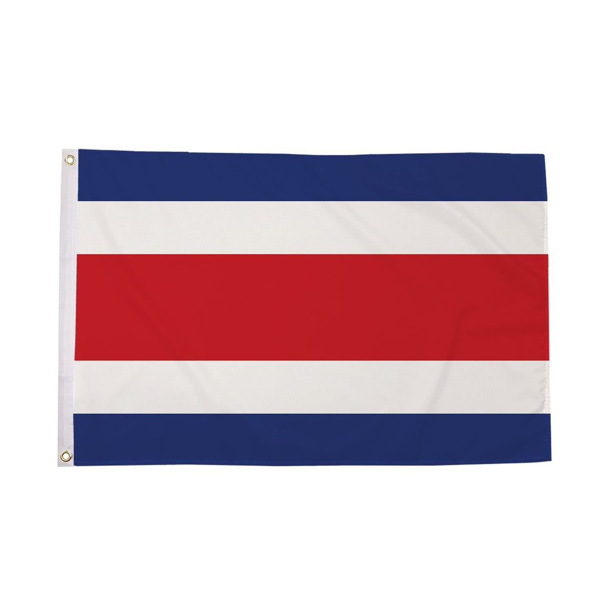 Flagmania Costa Rica 3ft x 2ft Polyester Flag on white background