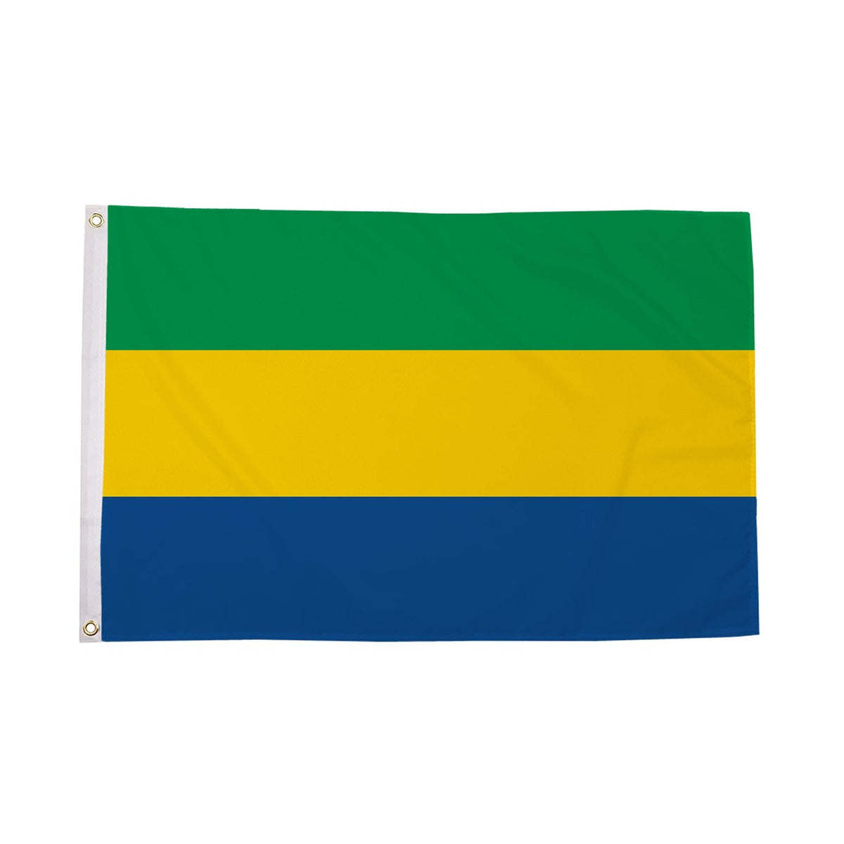 Flagmania Gabon 8ft x 5ft polyester flag