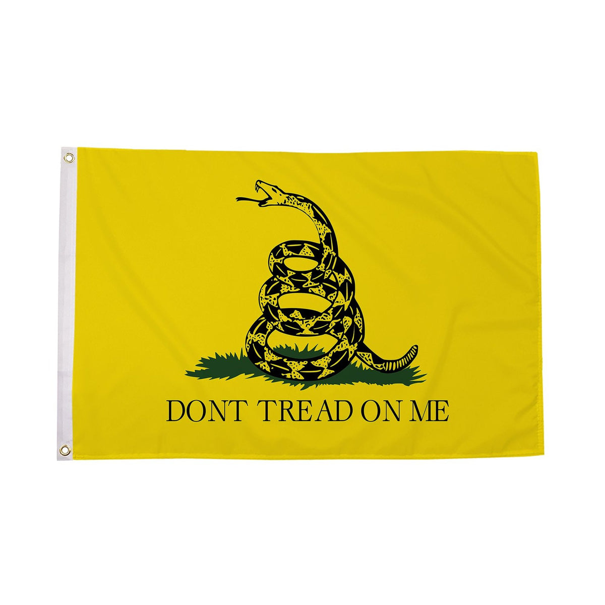 Flagmania Gadsden 8ft x 5ft polyester flag