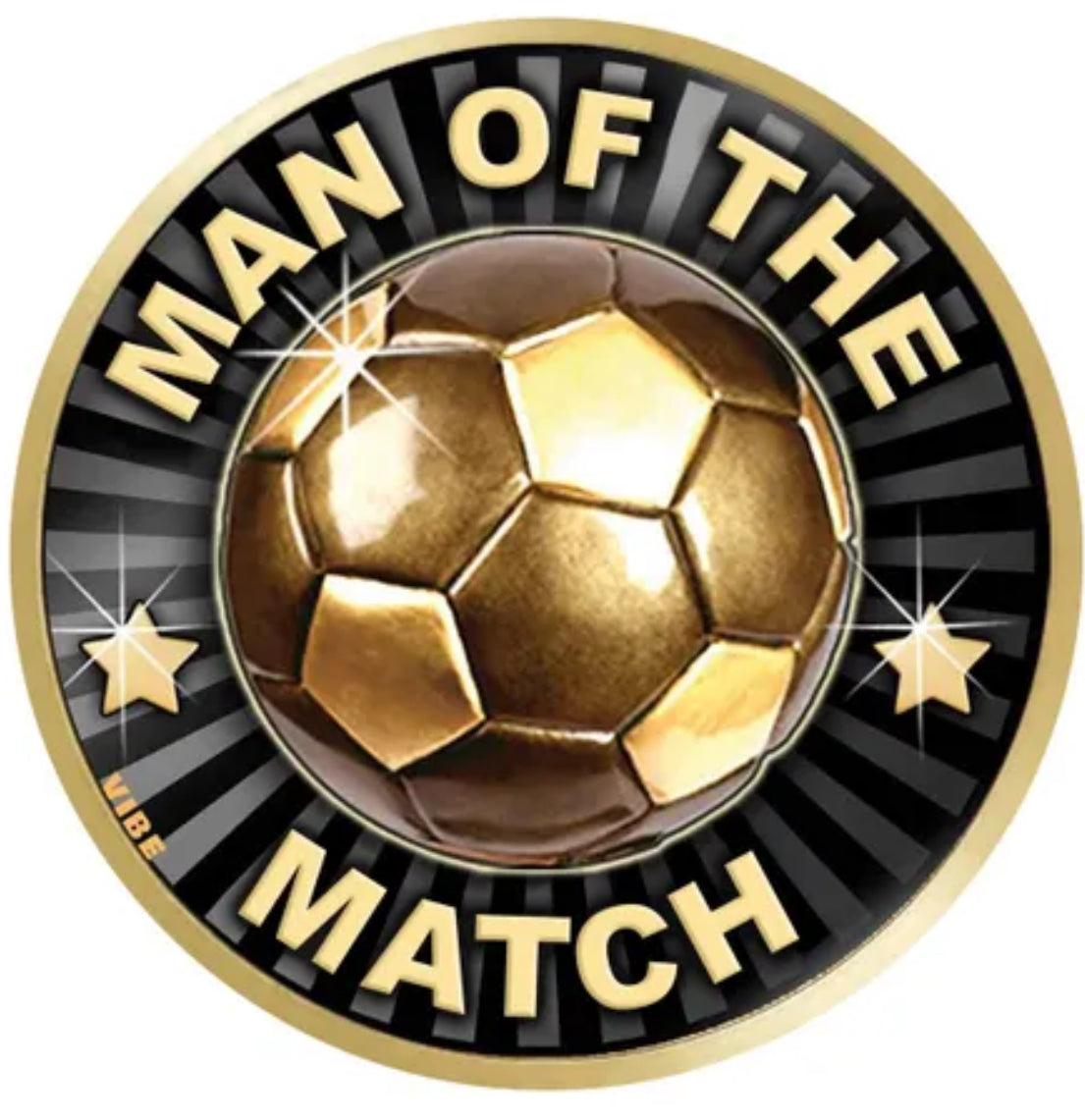 Attack Strike Football Trophy | Black Resin Award | Free Engraving 130mm