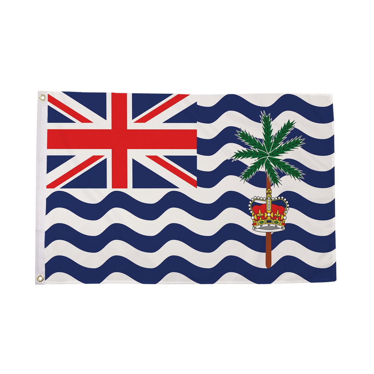 Flagmania Indian Ocean Territories 5ft x 3ft Polyester Flag