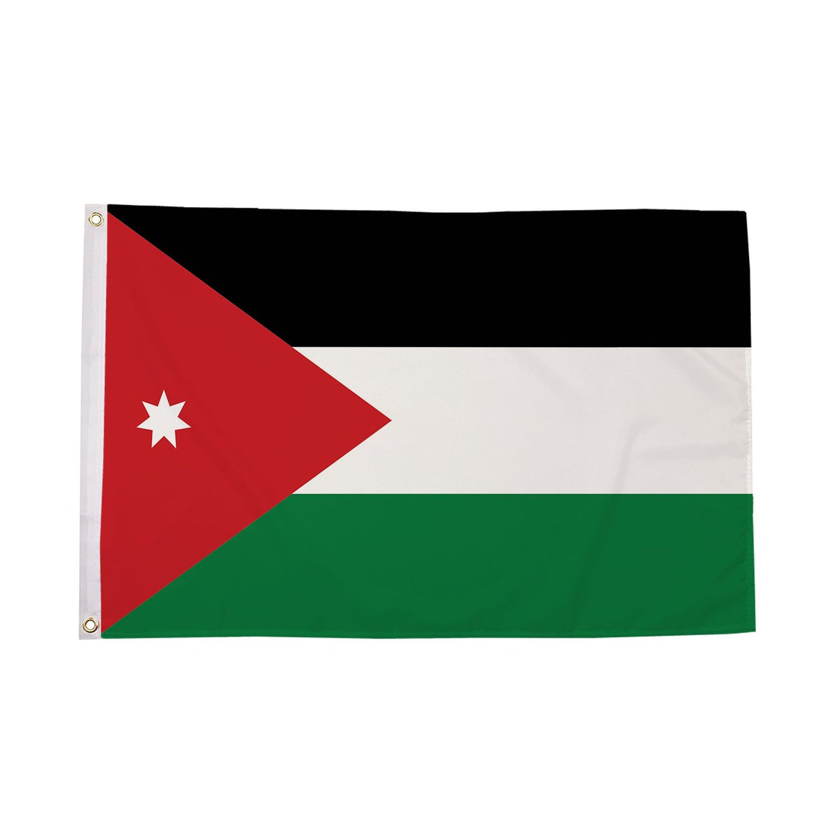 Flagmania Jordan 5ft x 3ft Polyester Flag