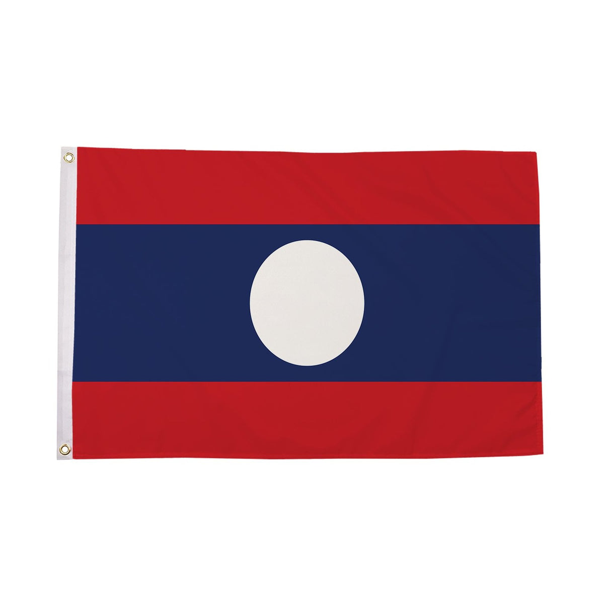 Flagmania Laos 8ft x 5ft polyester flag