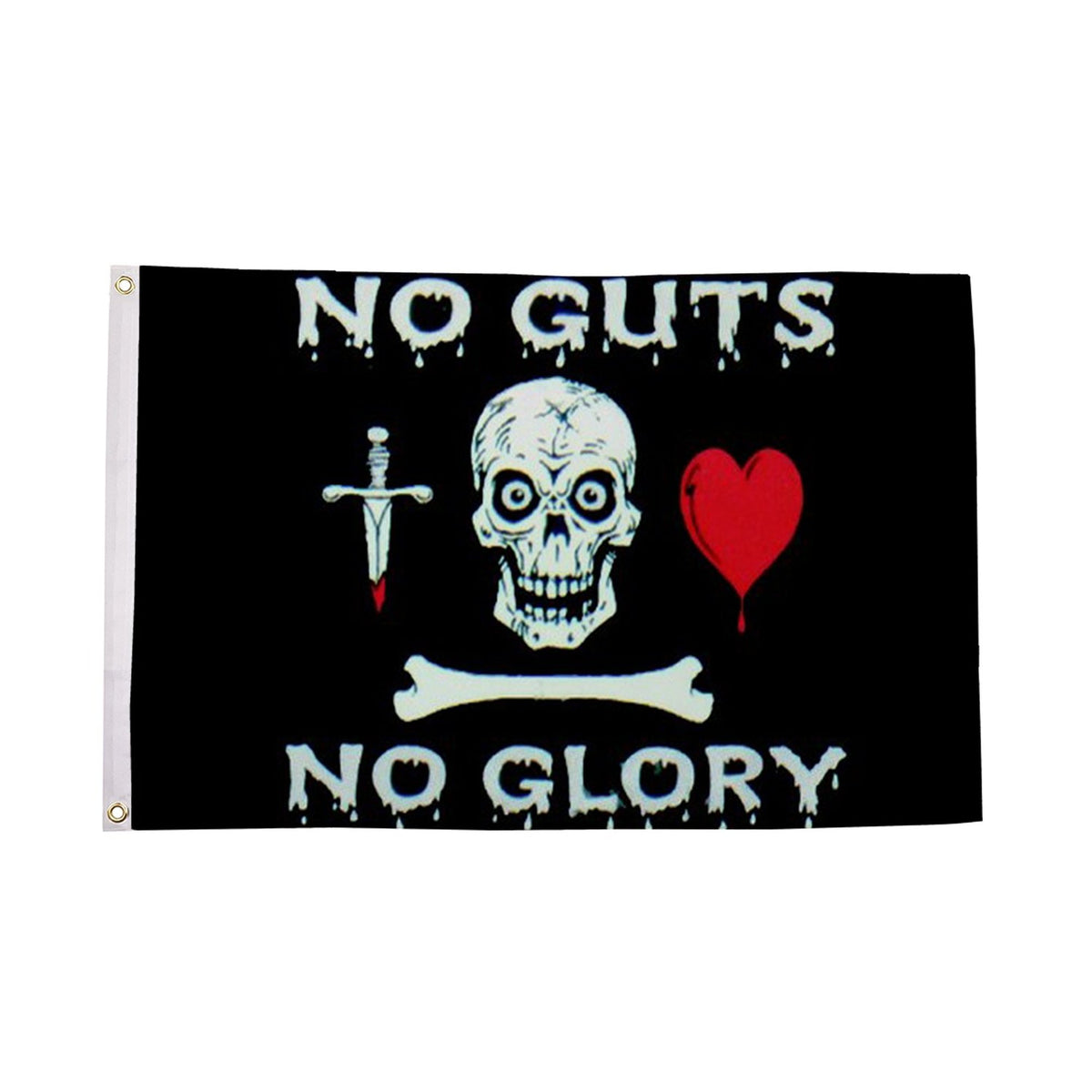 Flagmania No Guts No Glory 5ft x 3ft Polyester Flag