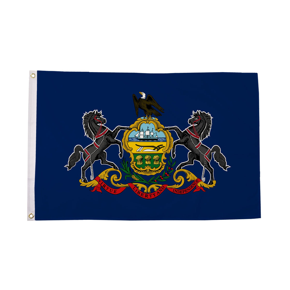 Flagmania Pennsylvania 5ft x 3ft Polyester Flag
