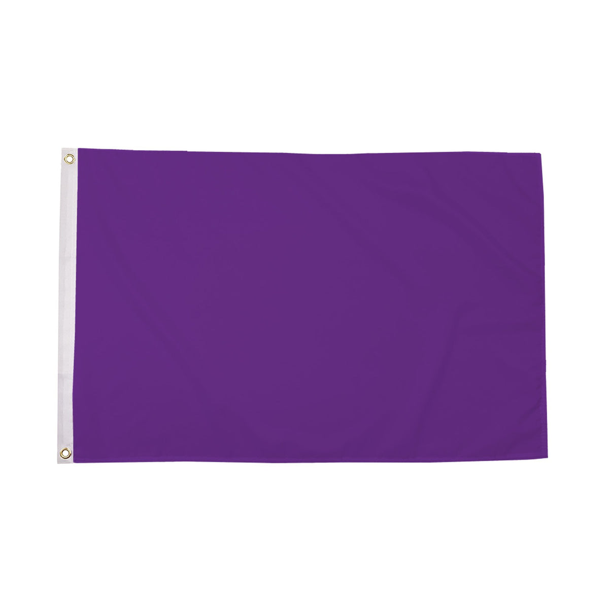 Flagmania Plain Purple 8ft x 5ft polyester flag
