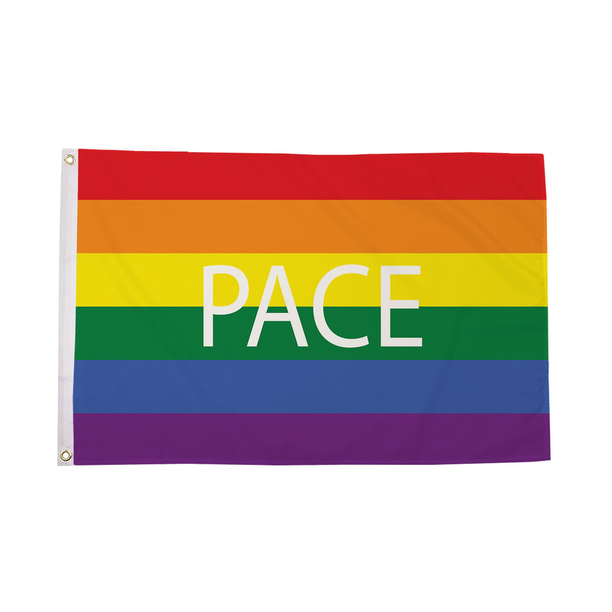 Flagmania Rainbow Pace 5ft x 3ft Polyester Flag