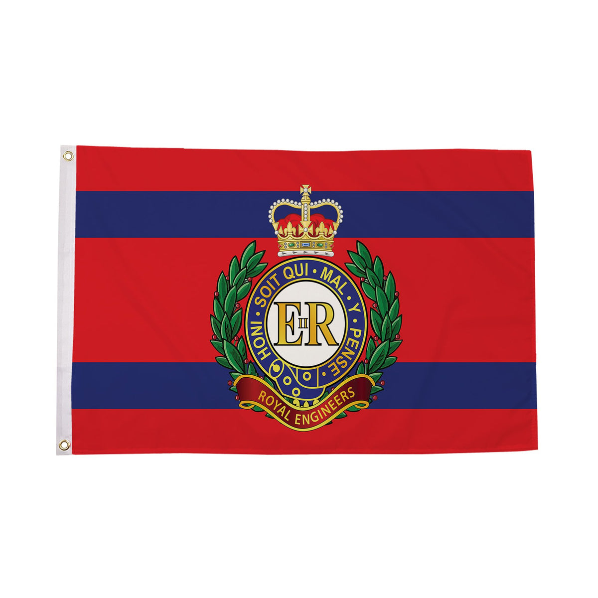 Flagmania Royal Engineers Corps 5ft x 3ft Polyester Flag