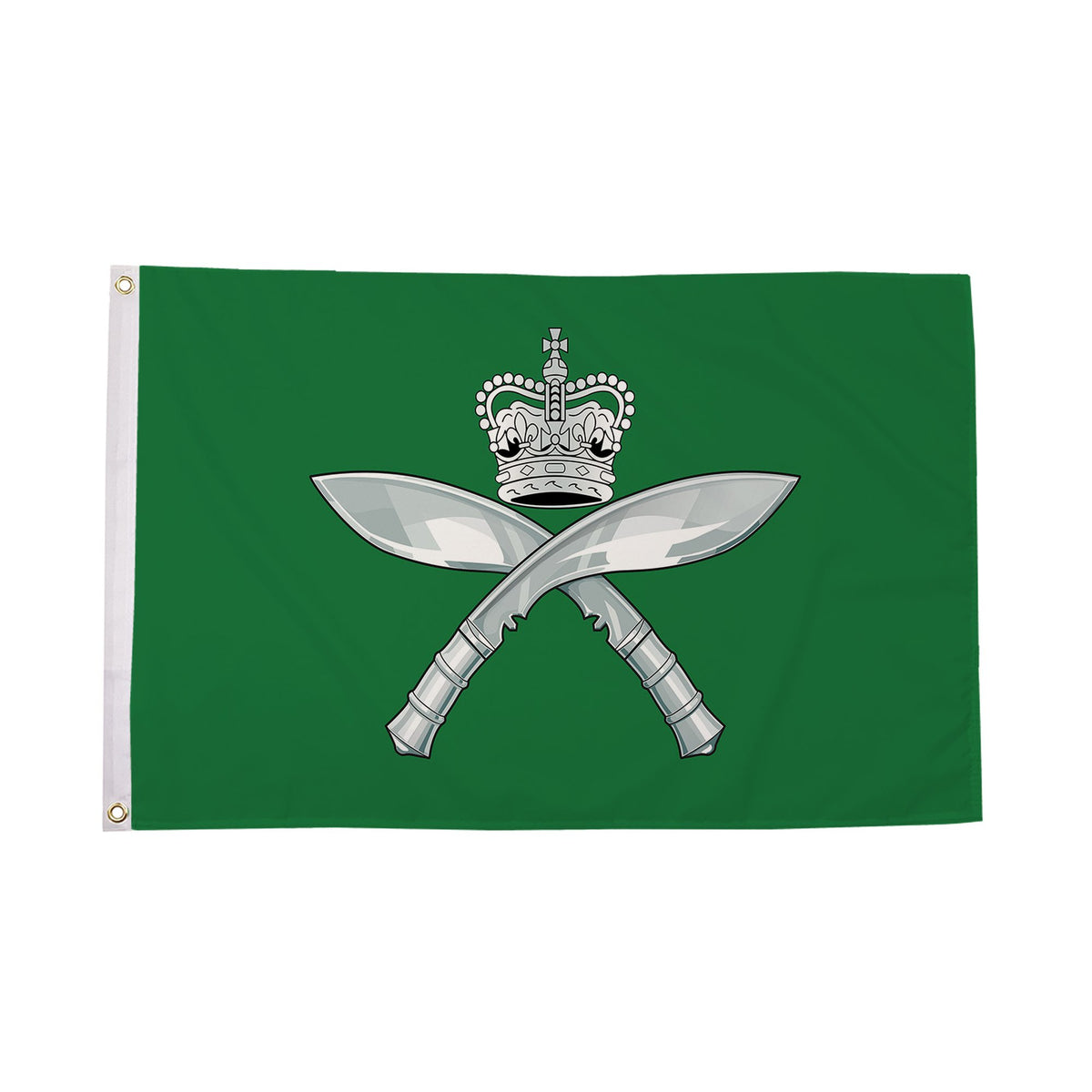 Flagmania Royal Gurkhas 5ft x 3ft Polyester Flag