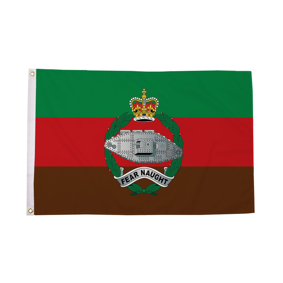 Flagmania Royal Tank Regiment 8ft x 5ft polyester flag