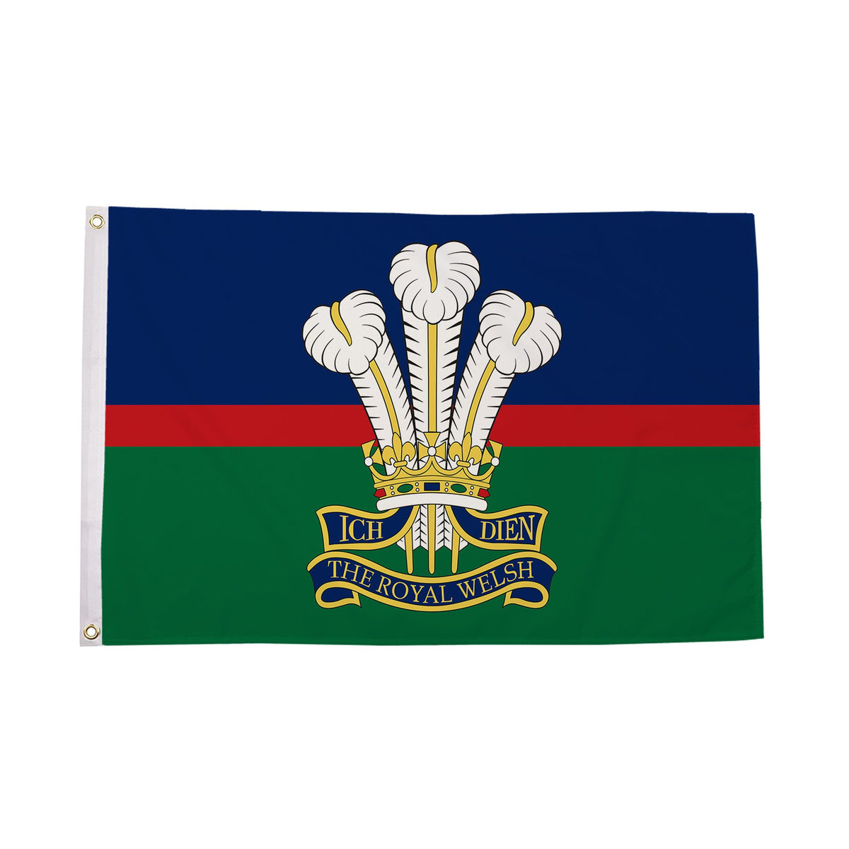 Flagmania Royal Welsh Regiment 5ft x 3ft Polyester Flag