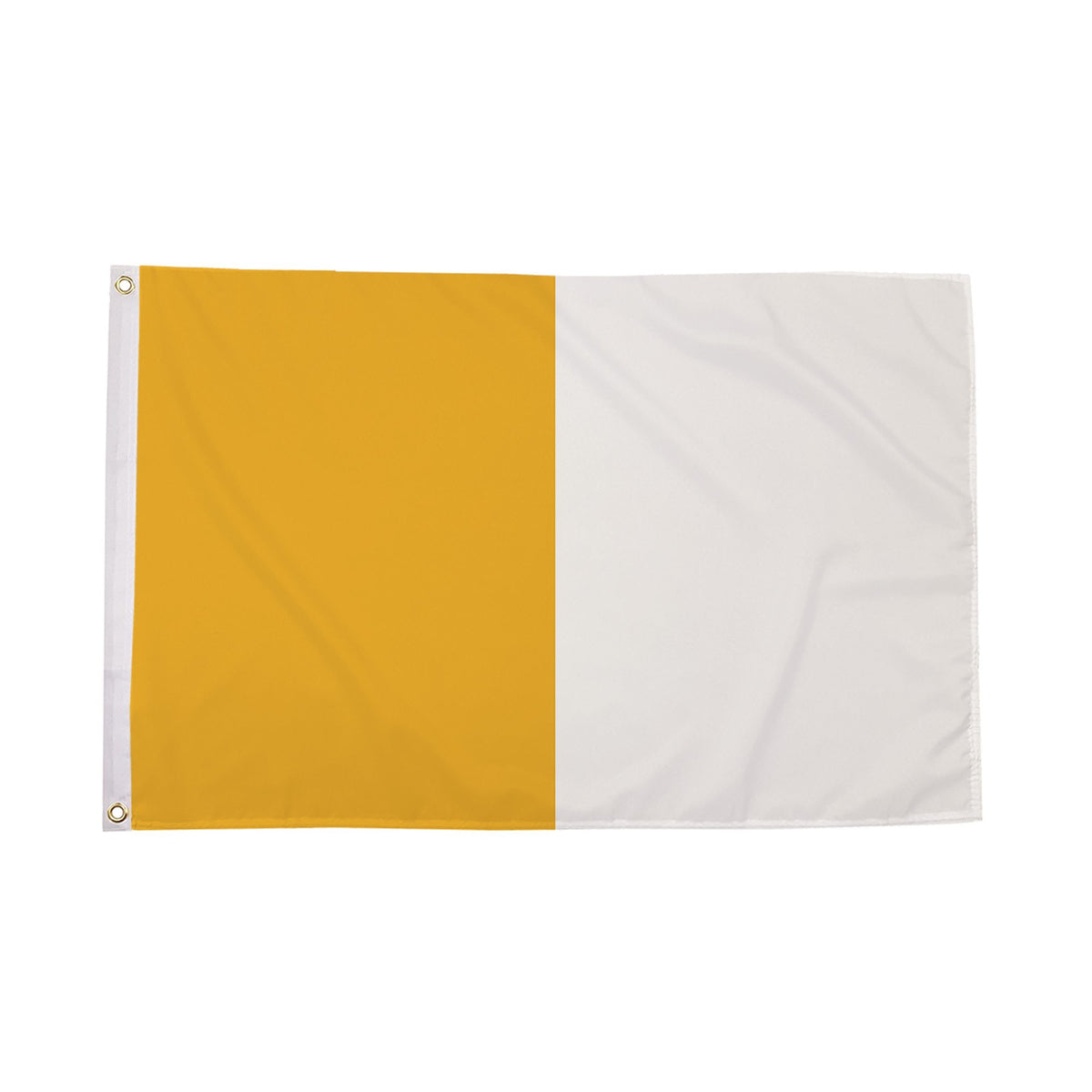 Flagmania Saffron and White Irish County 8ft x 5ft polyester flag
