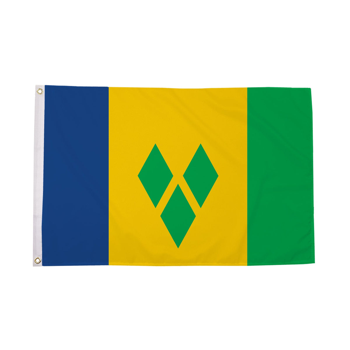Flagmania Saint Vincent 8ft x 5ft polyester flag