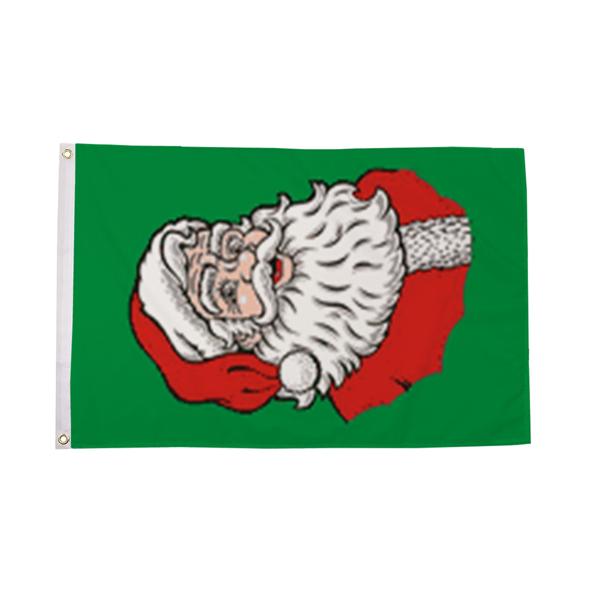 Flagmania Santa Face 5ft x 3ft Polyester Flag