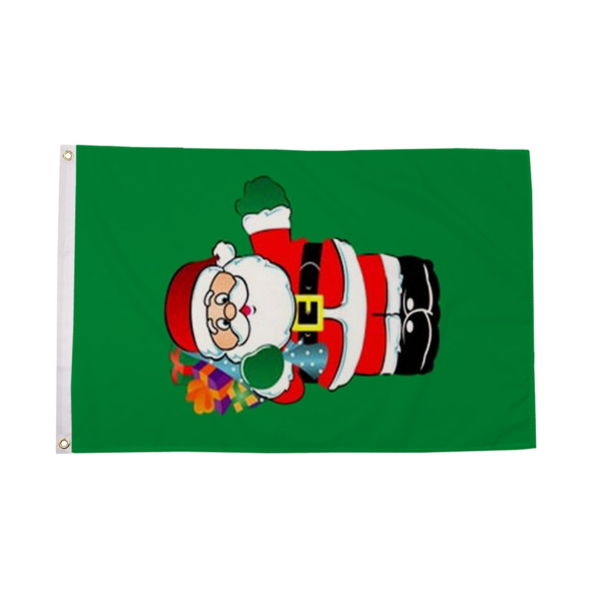 Flagmania Santa with Gifts 5ft x 3ft Polyester Flag