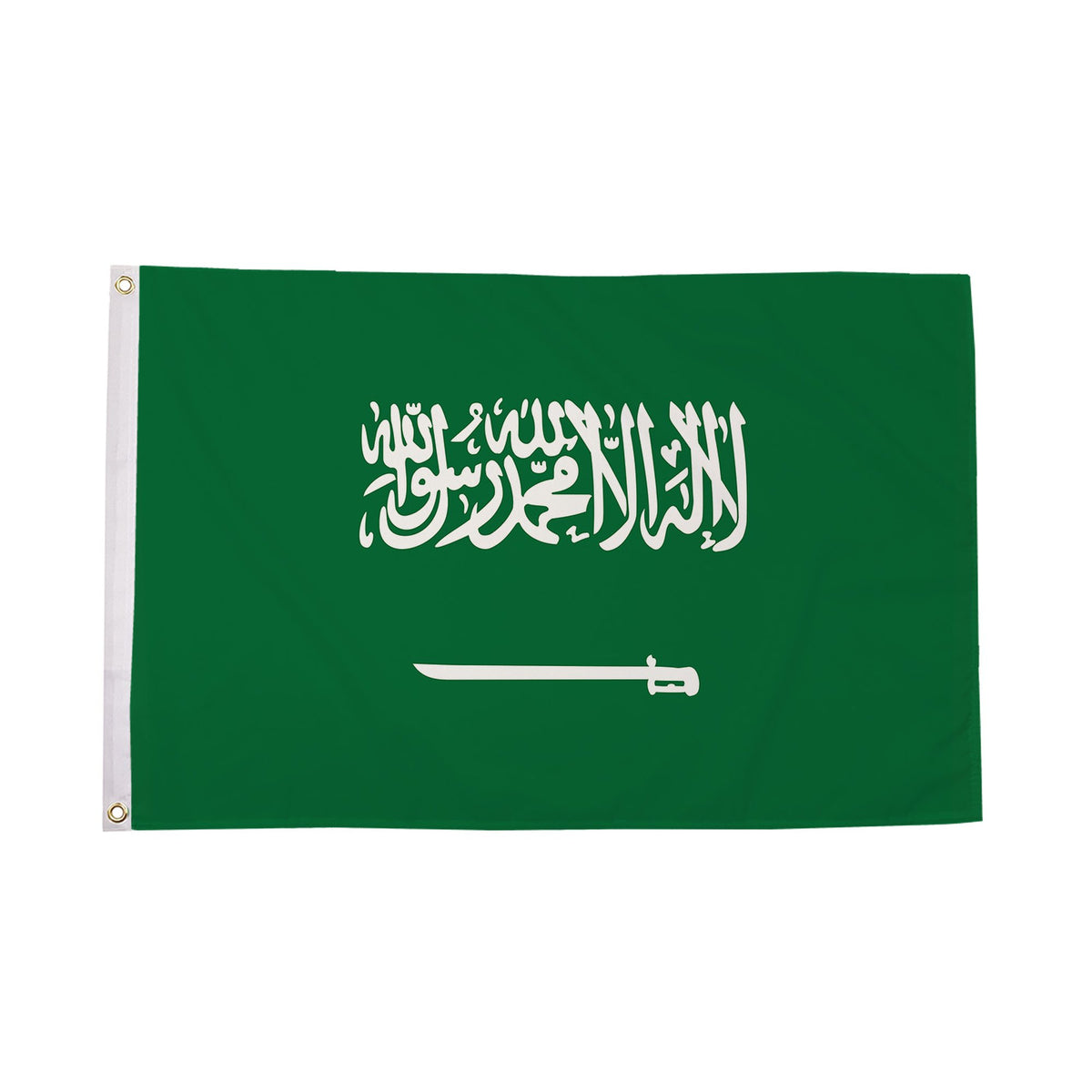 Flagmania Saudi Arabia 5ft x 3ft Polyester Flag