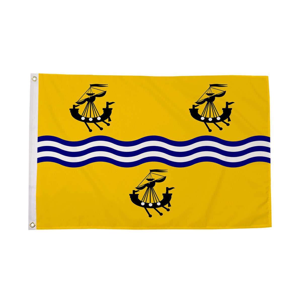 Flagmania Scotland Western Isles 5ft x 3ft Polyester Flag
