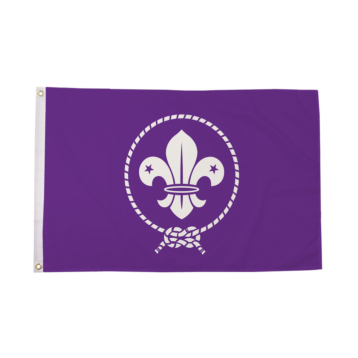 Flagmania Scouts Purple 5ft x 3ft Polyester Flag