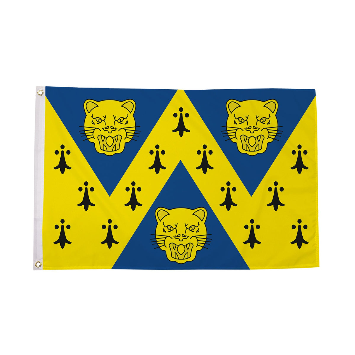 Flagmania Shropshire New 5ft x 3ft Polyester Flag