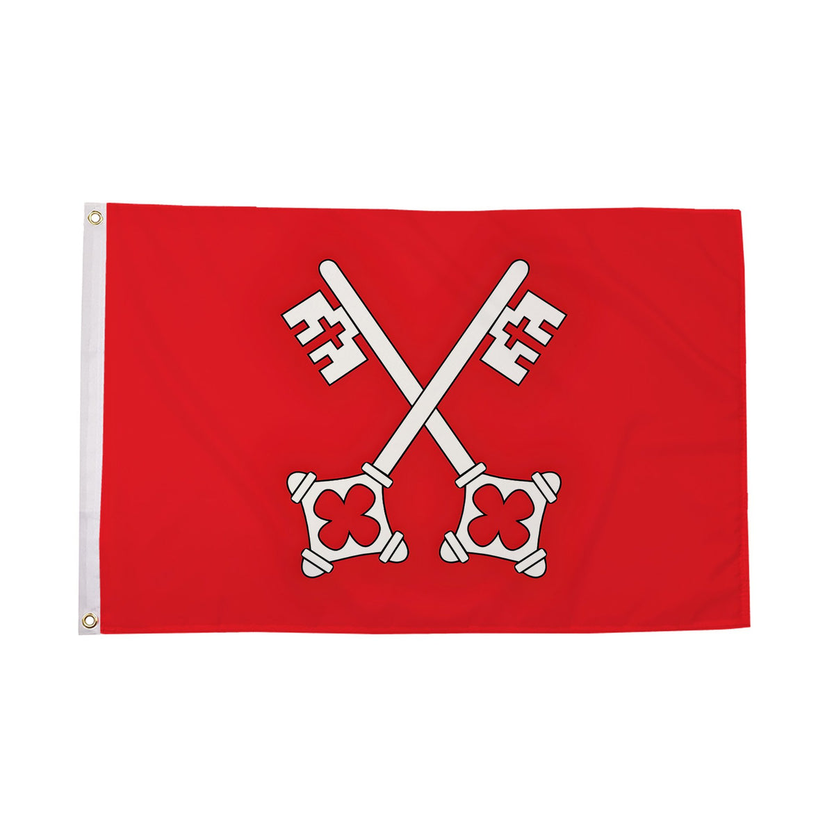 Flagmania St Peter 5ft x 3ft Polyester Flag
