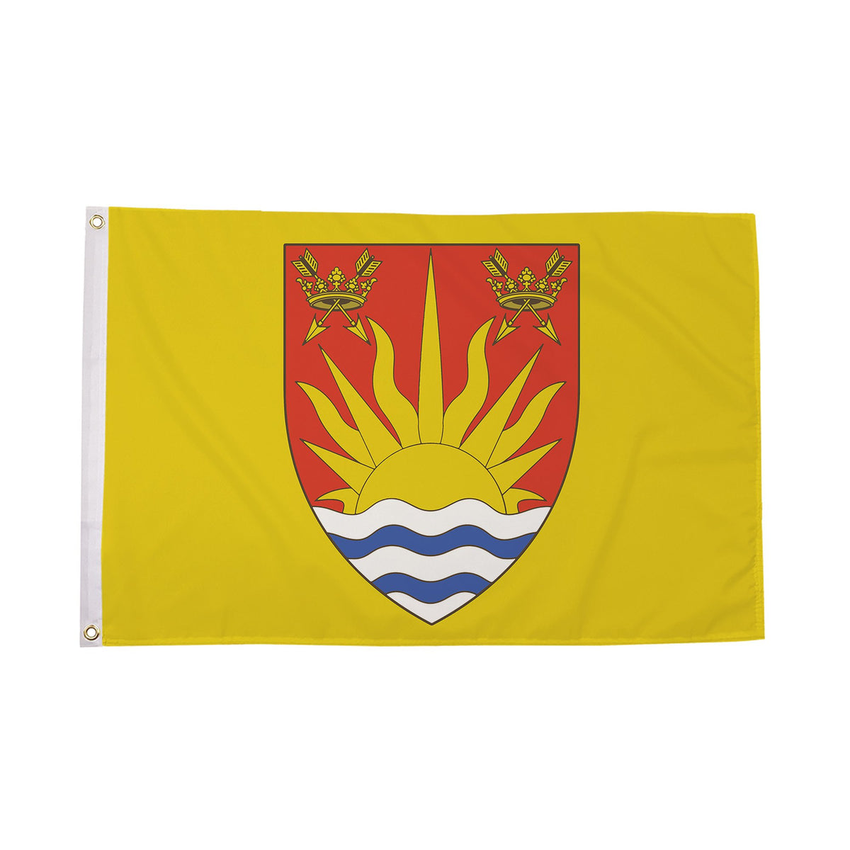 Flagmania Suffolk Old 5ft x 3ft Polyester Flag