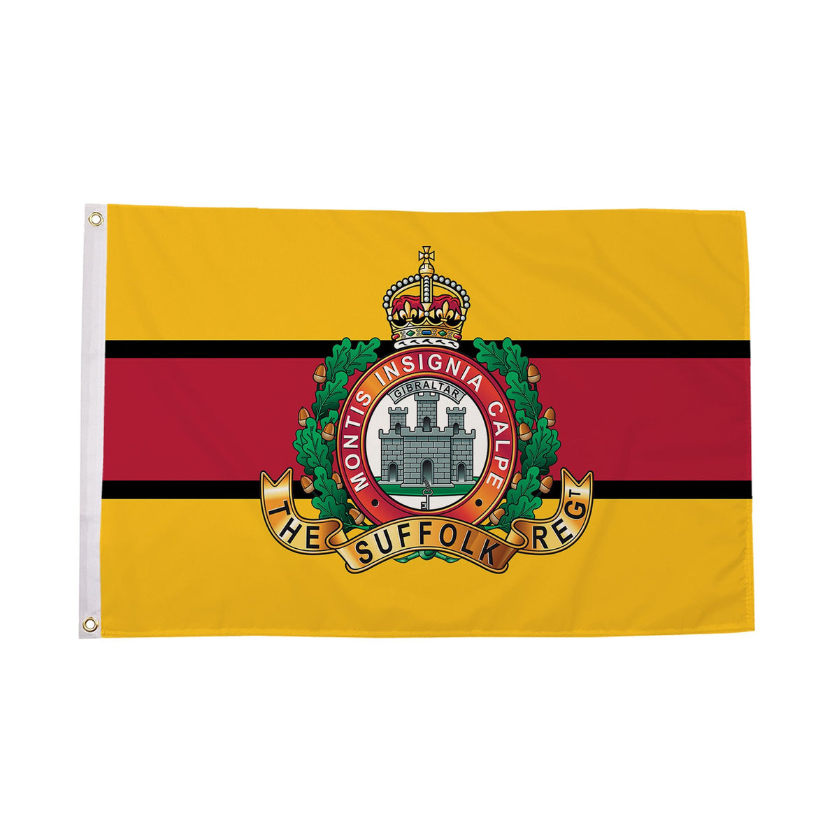 Flagmania Suffolk Regiment 5ft x 3ft Polyester Flag