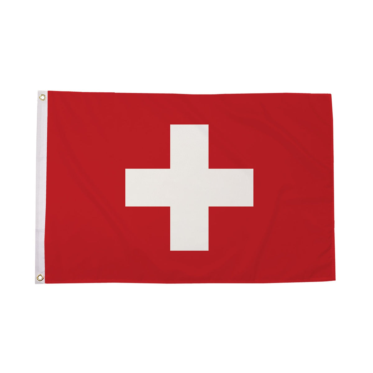 Flagmania Switzerland 8ft x 5ft polyester flag