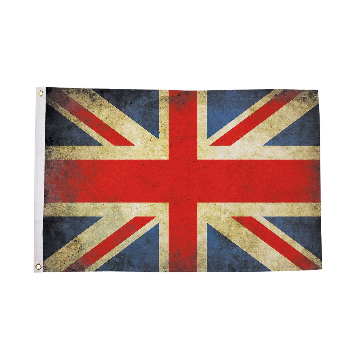 Flagmania Union Jack Grunge 5ft x 3ft Polyester Flag