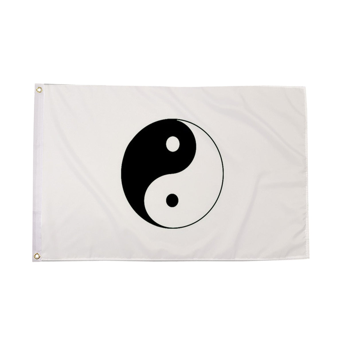 Flagmania Yin Yang (White) 5ft x 3ft Polyester Flag