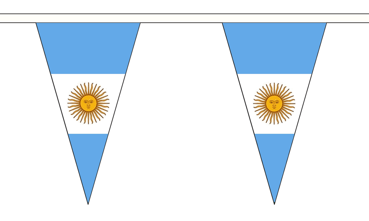 Flagmania Argentina 5 metre bunting