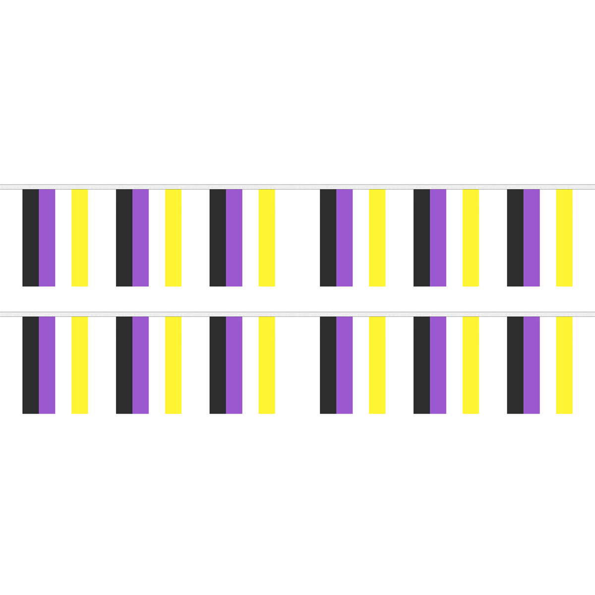 Flagmania Non-Binary Bunting 9m (30ft), 9 metre bunting