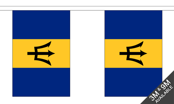 Flagmania Barbados Bunting, 9 metre bunting