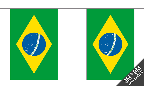 Brazil Giant Bunting 18m Flagmania bunting
