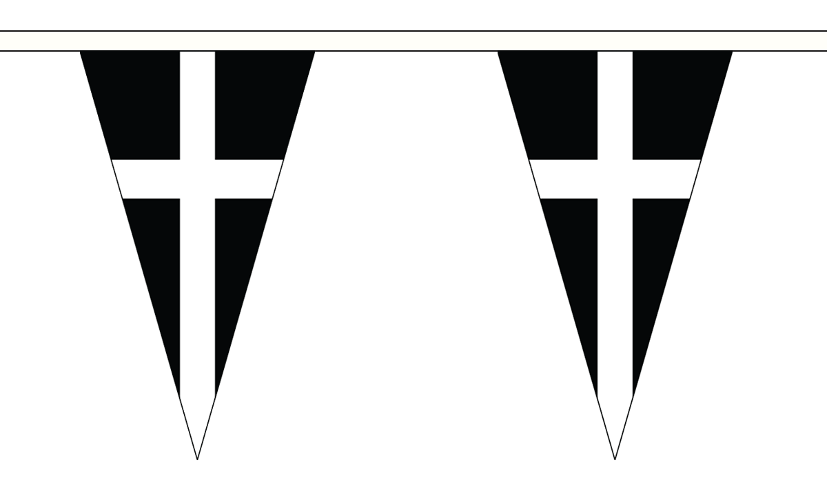 Flagmania Cornwall 5 metre bunting