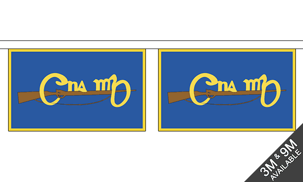 Cumann na mBan Horizontal 3 metre bunting, 10 flags - Flagmania