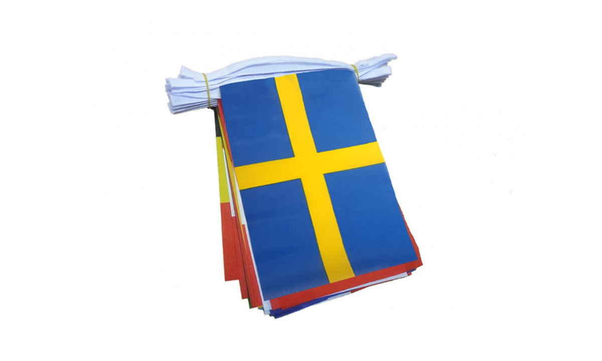 Flagmania Euro 2024 16m Rectangle Bunting