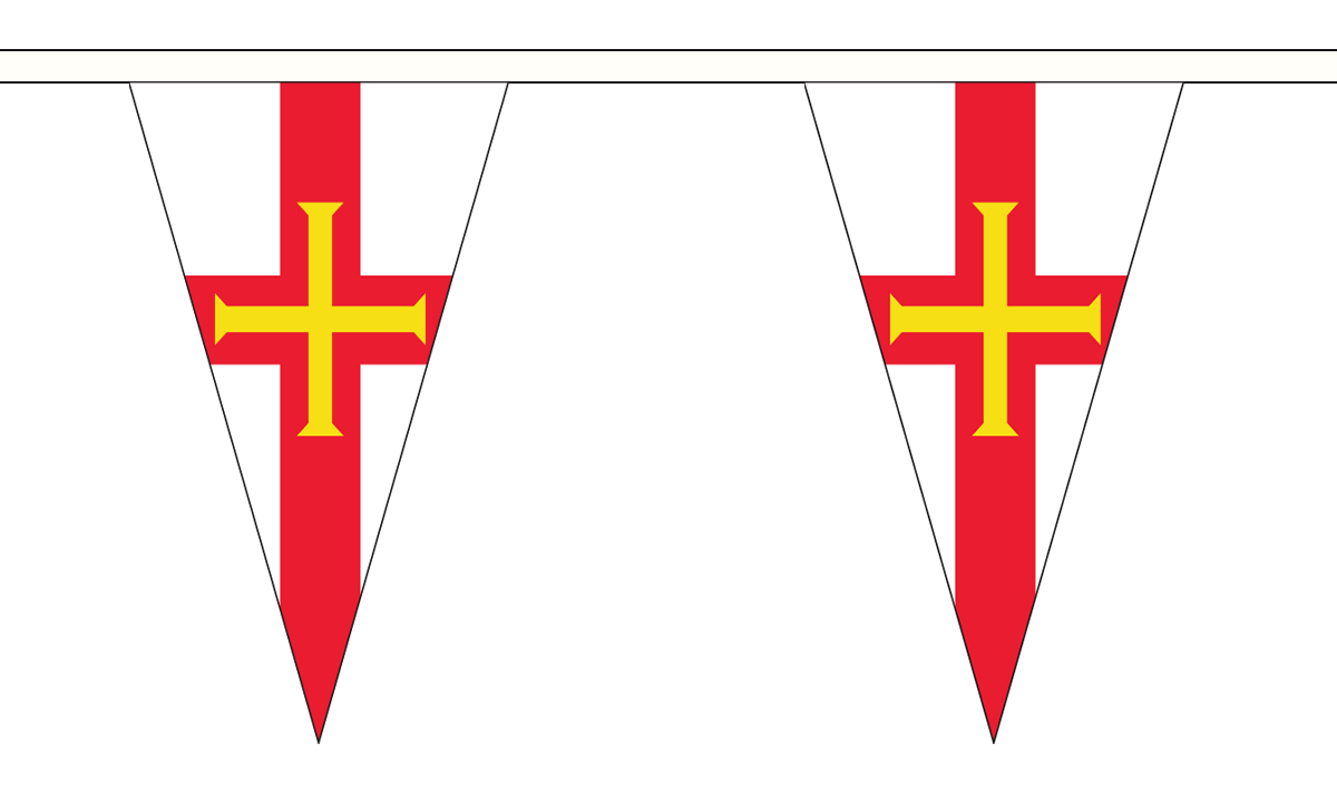 Flagmania Guernsey 5 metre bunting