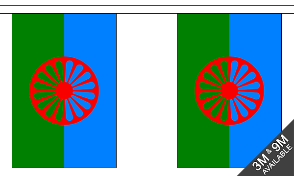 Flagmania Gypsy Bunting, 9 metre bunting