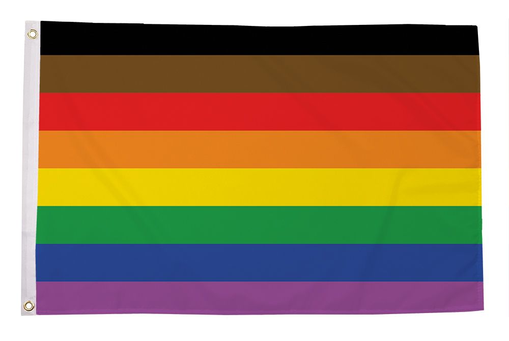 More Colour More Pride Polyester Flag 5ft x 3ft (Drawer 2)