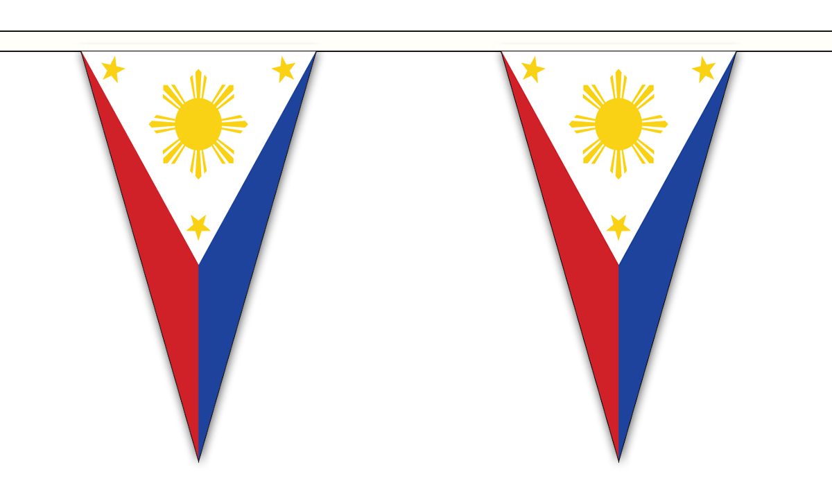 Flagmania Philippines 5 metre bunting