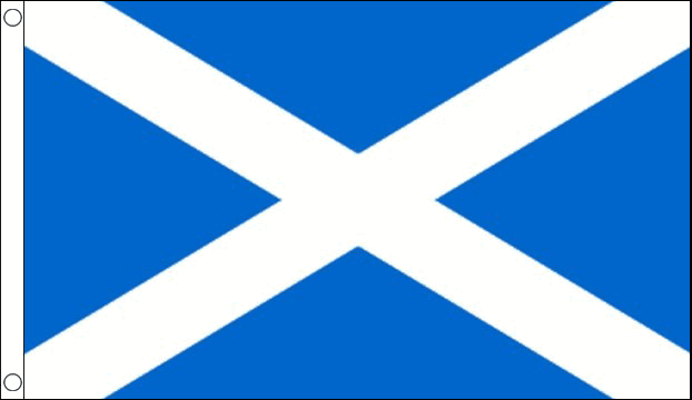 Flagmania St Andrews (Light Blue) NYLON 5ft x 3ft Nylon Flag