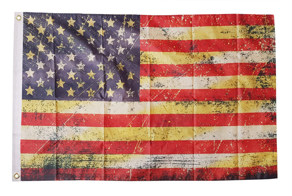 Flagmania USA Grunge 5ft x 3ft Polyester Flag