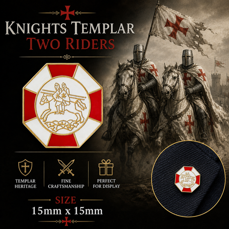 The Masonic Knights Templar Two Riders Badge: History and Meaning