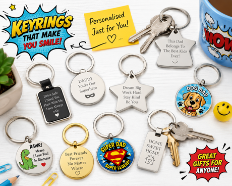 The Complete Guide to Choosing the Perfect Personalised Keyring  Published by Emblems Gifts Ltd