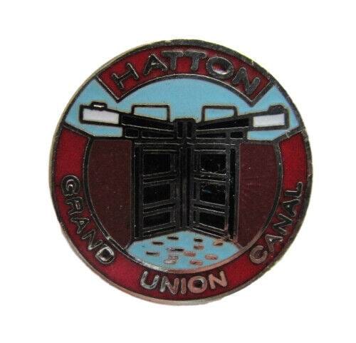 Hatton Grand Union Canal Quality Enamel Pin Badge image 0