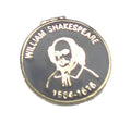 William Shakespeare Quality Enamel Lapel Pin Badge image 0