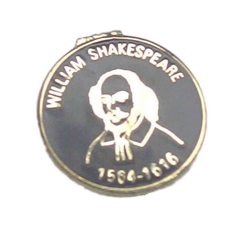William Shakespeare Quality Enamel Lapel Pin Badge image 0